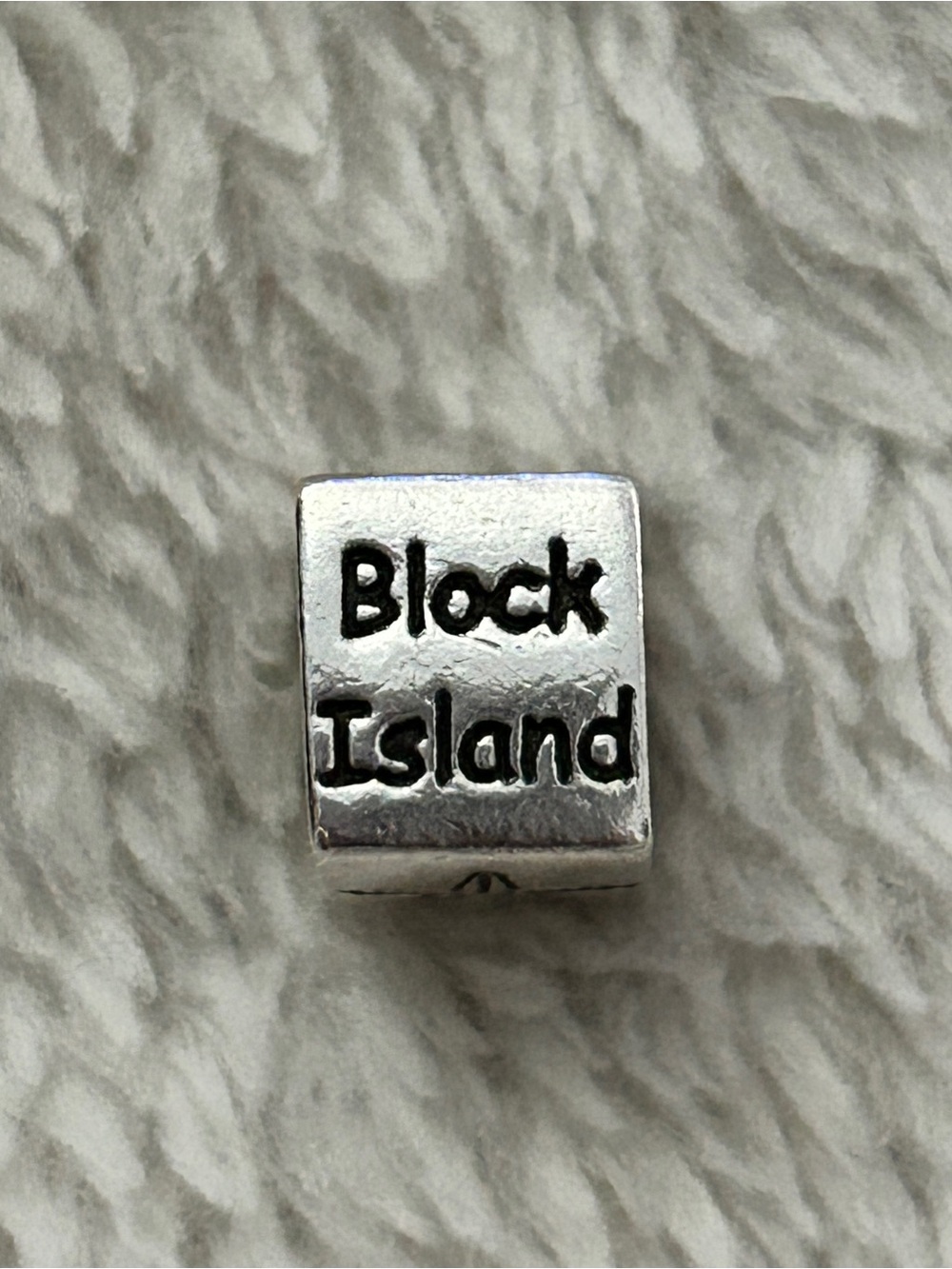 Block Island Silver Charm Bead